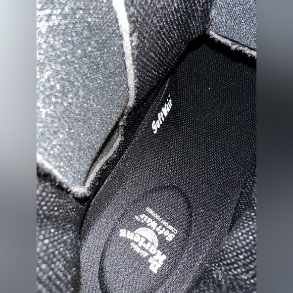 Brand New Dr. Marten US12 Audrick Quilted Platform Black Chelsea Boot Air Wave - Picture 11 of 11